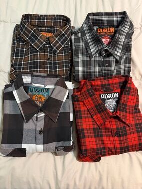 Dixxon Men’s Flannel Bundle 1XL